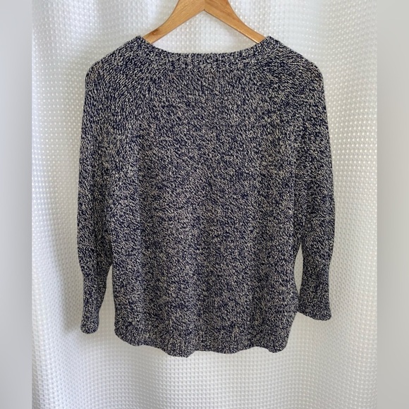 Women’s POLO RALPH LAUREN oversized silk &Cotton knit crew neck sweater sz small - Picture 9 of 11